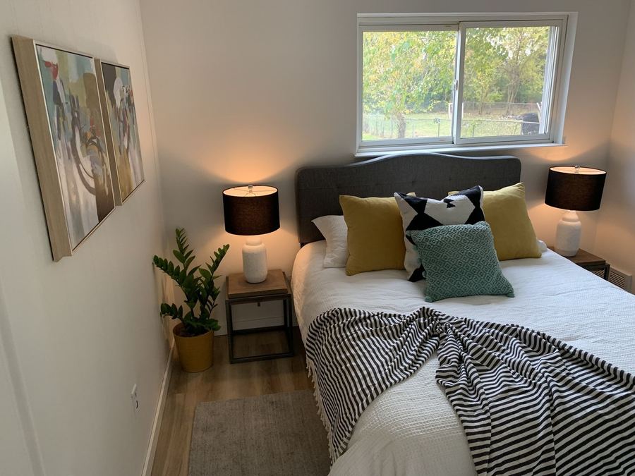 Bedroom after rehab, Taylor
