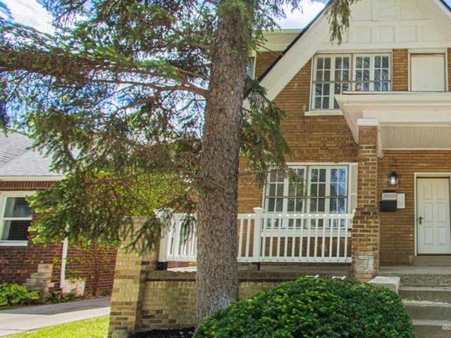 Exterior of a recently sold home in Detroit