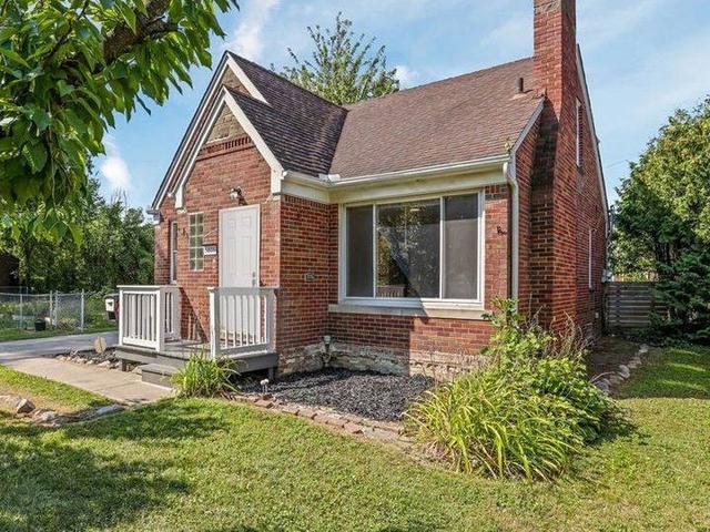 Exterior of a recently sold home in Detroit