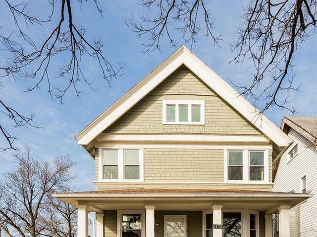 Exterior of a recently sold home in Detroit