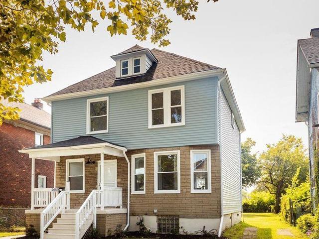 Exterior of a recently sold home in Detroit