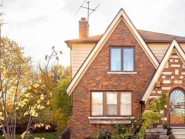 Exterior of a recently sold home in Detroit