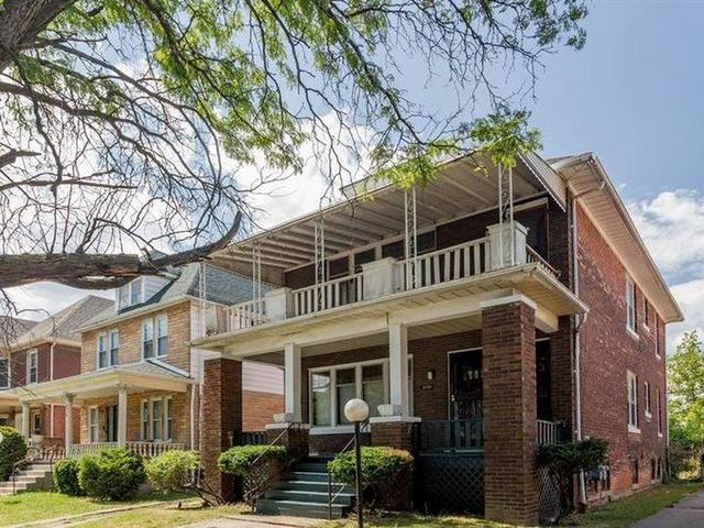 Exterior of a recently sold home in Detroit