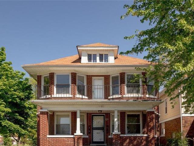 Exterior of a recently sold home in Detroit